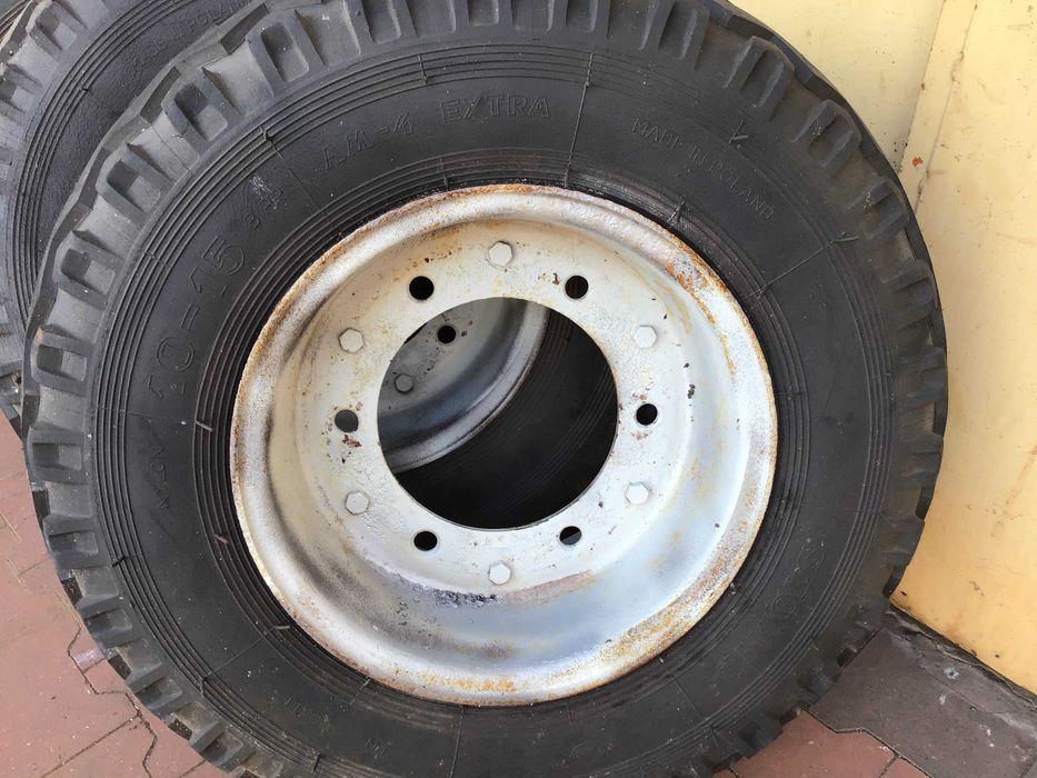 Koła  opony   przyczepa  rozrzutnik  bizon RCV 10 x15     400/60x15,5