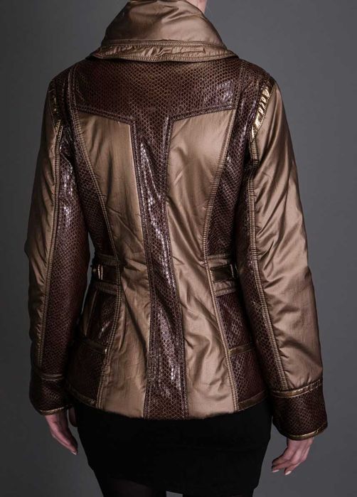 Casacos de pelo Super fofos e blusão invulgar.