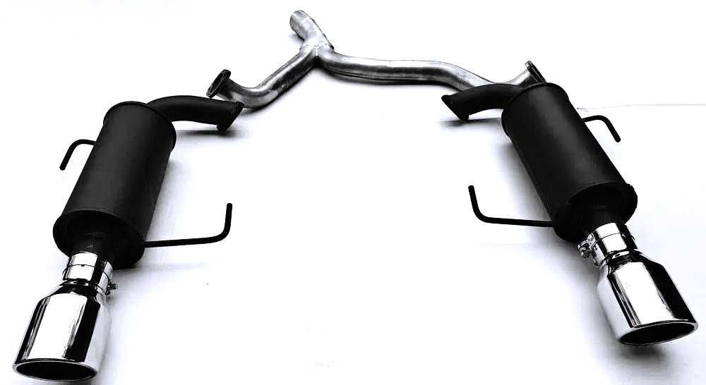 Tłumik końcowy przelotowy y-pipe SUBARU LEGACY 4 OUTBACK 3 2,0 2,5 3,0