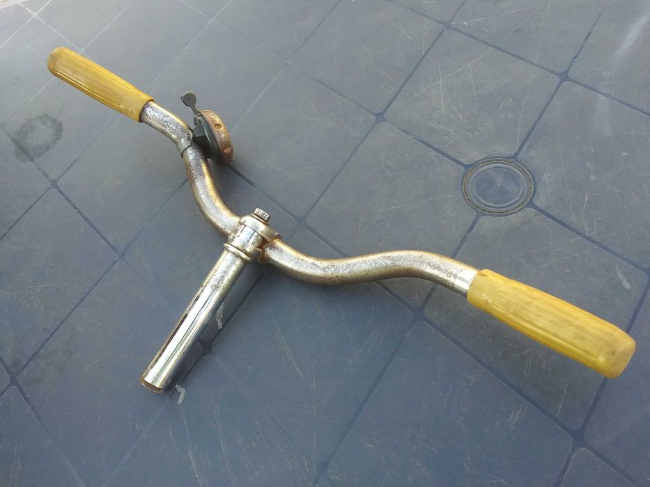 Stara kierownica do roweru sztyca stary rower kierownik zabytek z PRL