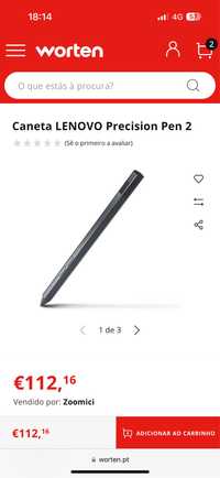 Caneta Lenovo precision pen2