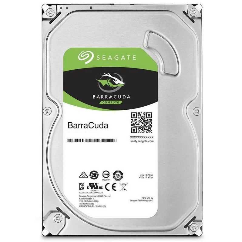 Disco 1TB Seagate BarraCuda 3.5" 1TB - Artigo novo selado