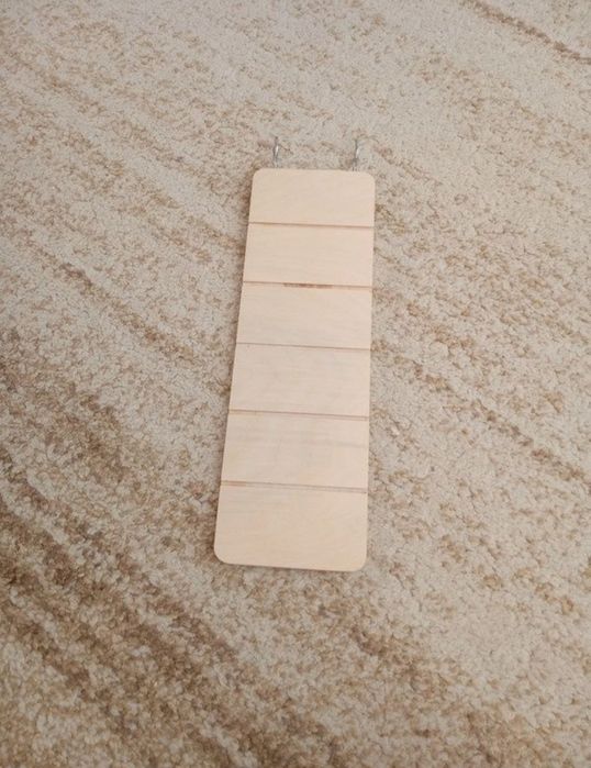 Drewniana drabinka kładka schodki do klatki dla gryzoni 30 cm

Pasuje