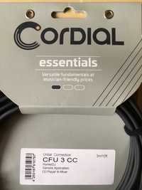 Kabel CORDIAL CFU 3 CC cinch 3m