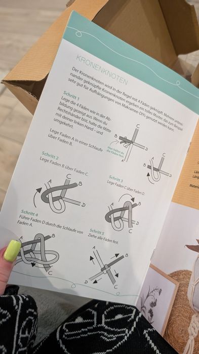 Trzymadełko na doniczkę DIY-SET