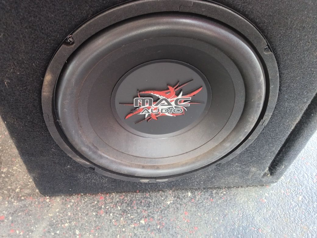 Subwoofer 25 cm Max audio Pyle wzmacniacz