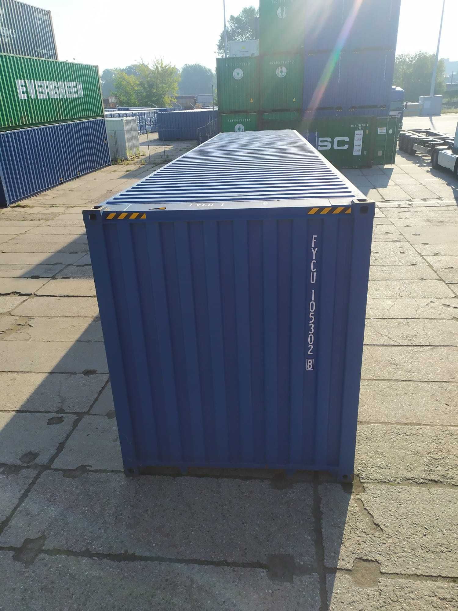 Kontener morski 12 metrowy HC, po kilku podróżach morskich - PZ