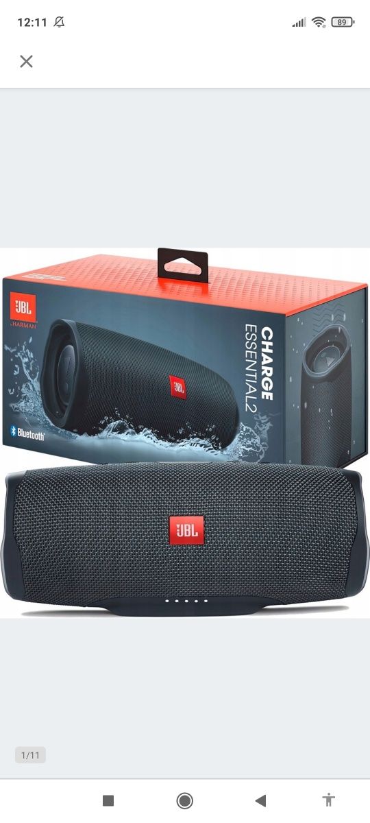 JBL Charge Essential 2 40W RMS Bluetooth IPX7