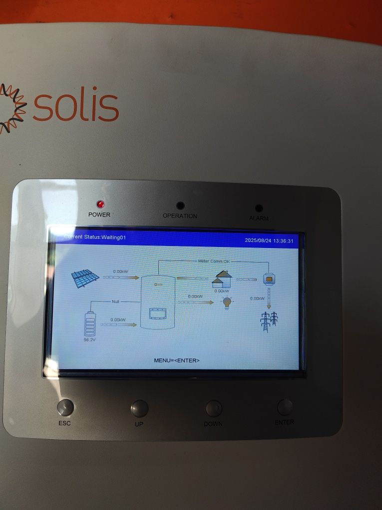 inversor híbrido solis fotovoltaico solar