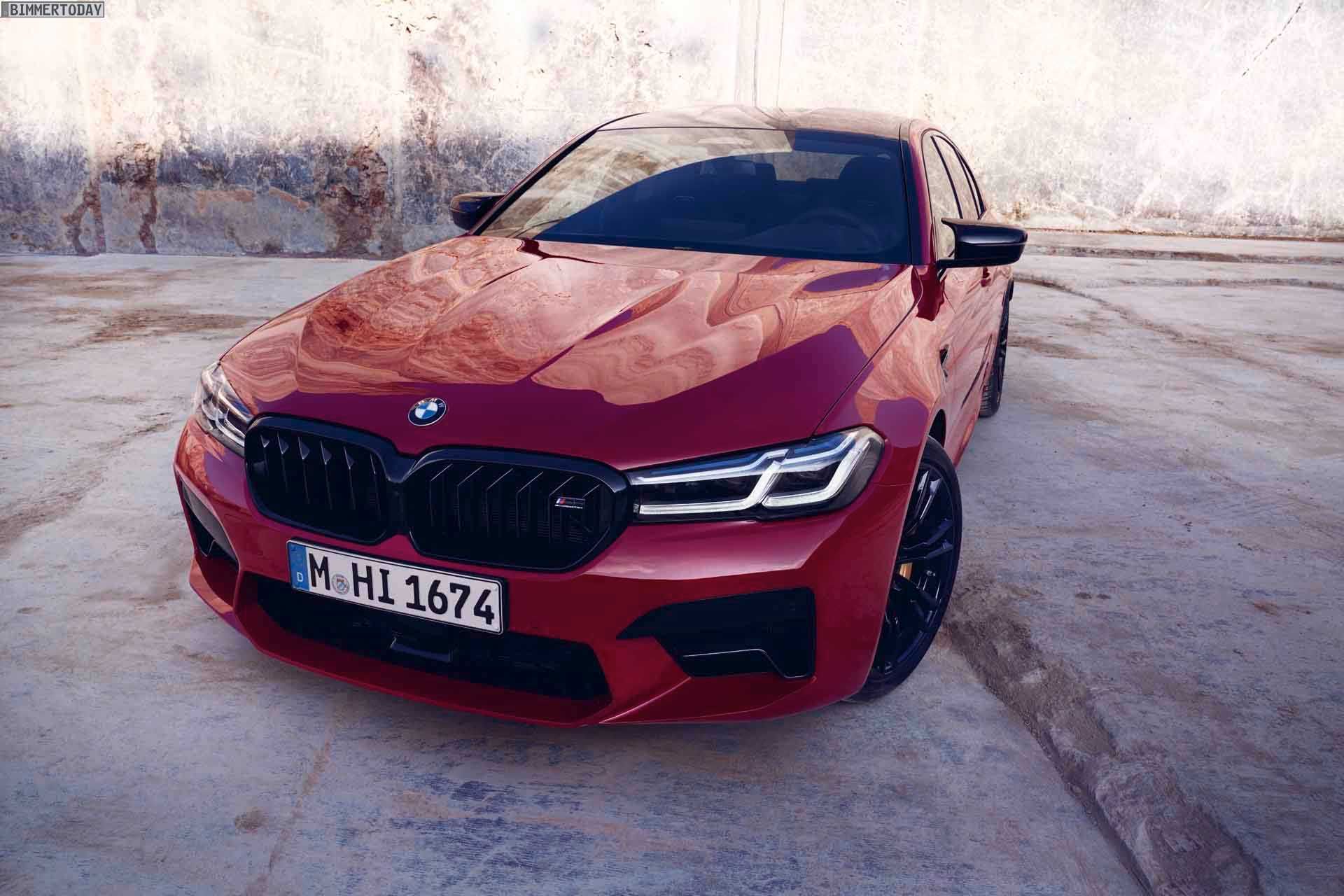Решетка (Ноздри) BMW 5 g30 / g31 M5 LCI 2020+ ( глянець)