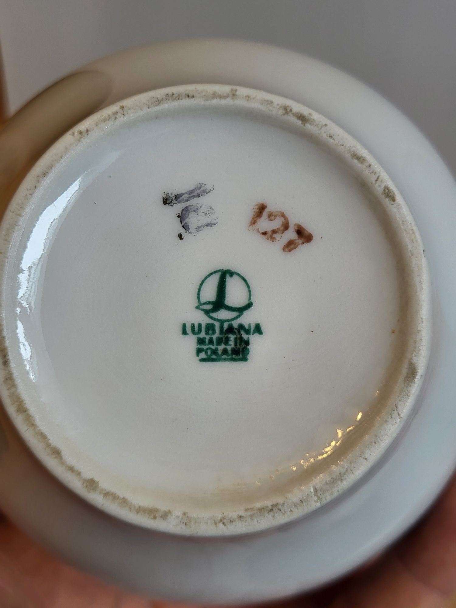 Wazon - porcelana - motyw kaszubski - Lubiana