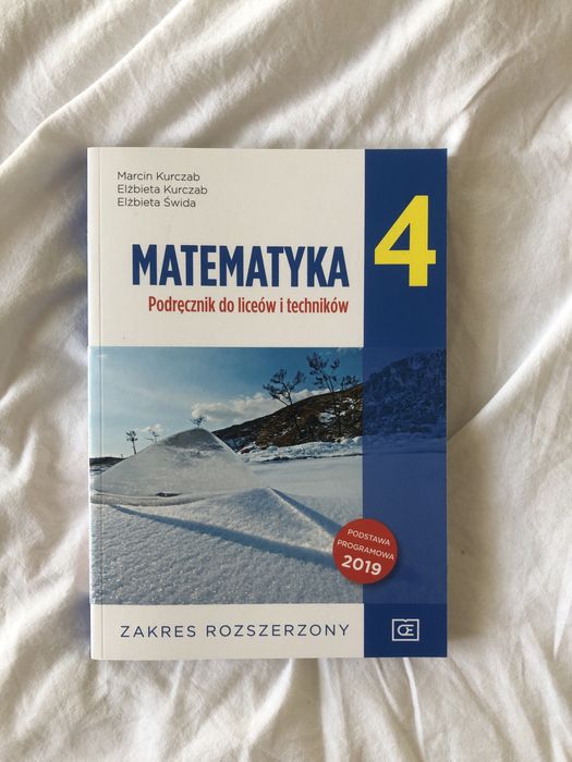 Matematyka rozszerzona klasa 4 - podręcznik