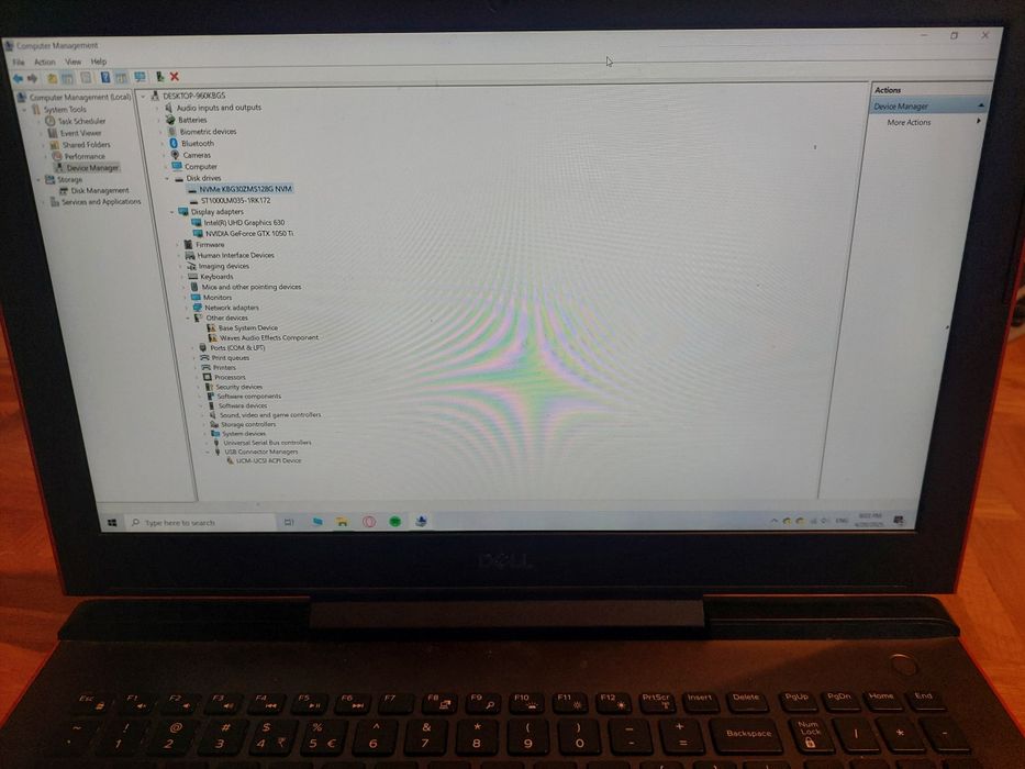 Laptop gamerski dell GeForce GTX Intel 15 8 generacji 1 TB  18""