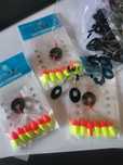 Flutuadores e Stoppers fio pesca (material pesca)