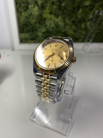 Rolex Date Just Automatyczny Złoto-Srebrny Jubilee 40mm Zegarek