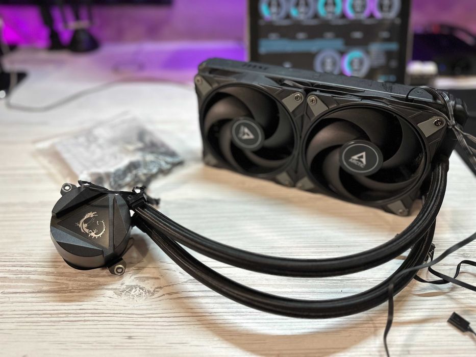 Водяное охлаждение MSI mag coreliquid 240r