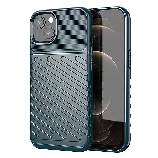 Etui Thunder Case do iPhone 13 zielony