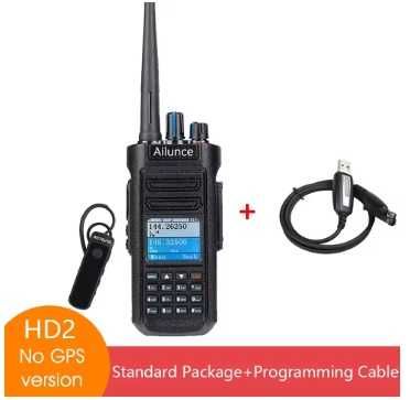 Радіостанція Retevis Ailunce HD2 Walkie Talkie DMR IP67 GPS ver.