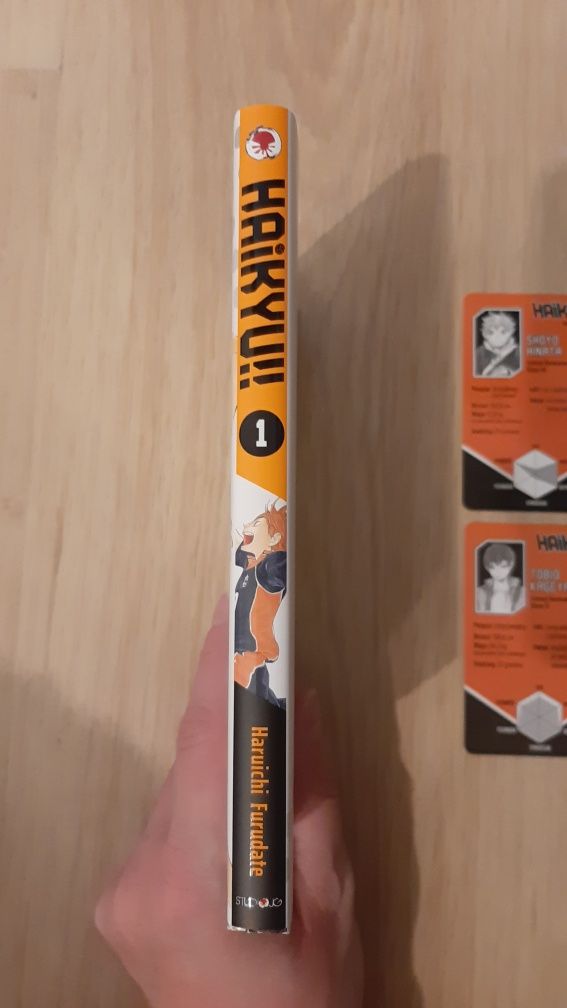 Manga Haikyu!! Tom 1 + karty postaci