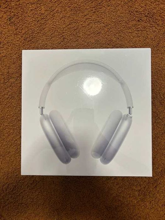 Apple AirPods Max nowe folia srebrne białe