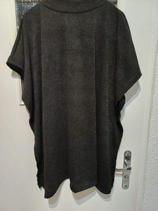 Czarna tunika prostokąt