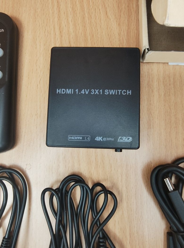 3 Porty HDMI switcher 1.4 V