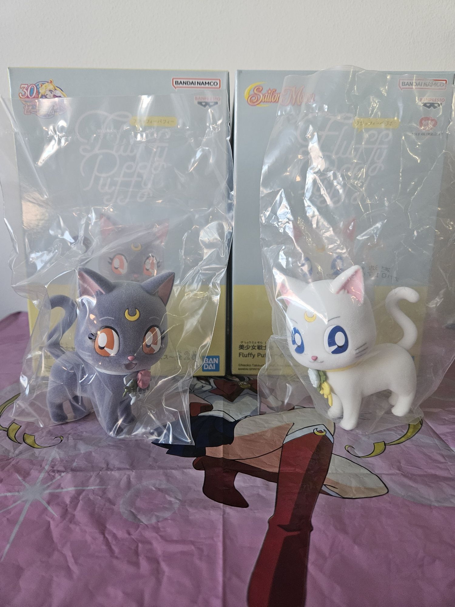 Sailor moon - Fluffy Puffy Artemis & Luna