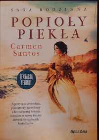Książka - POPIOŁY PIEKŁA  - Carmen Santos
