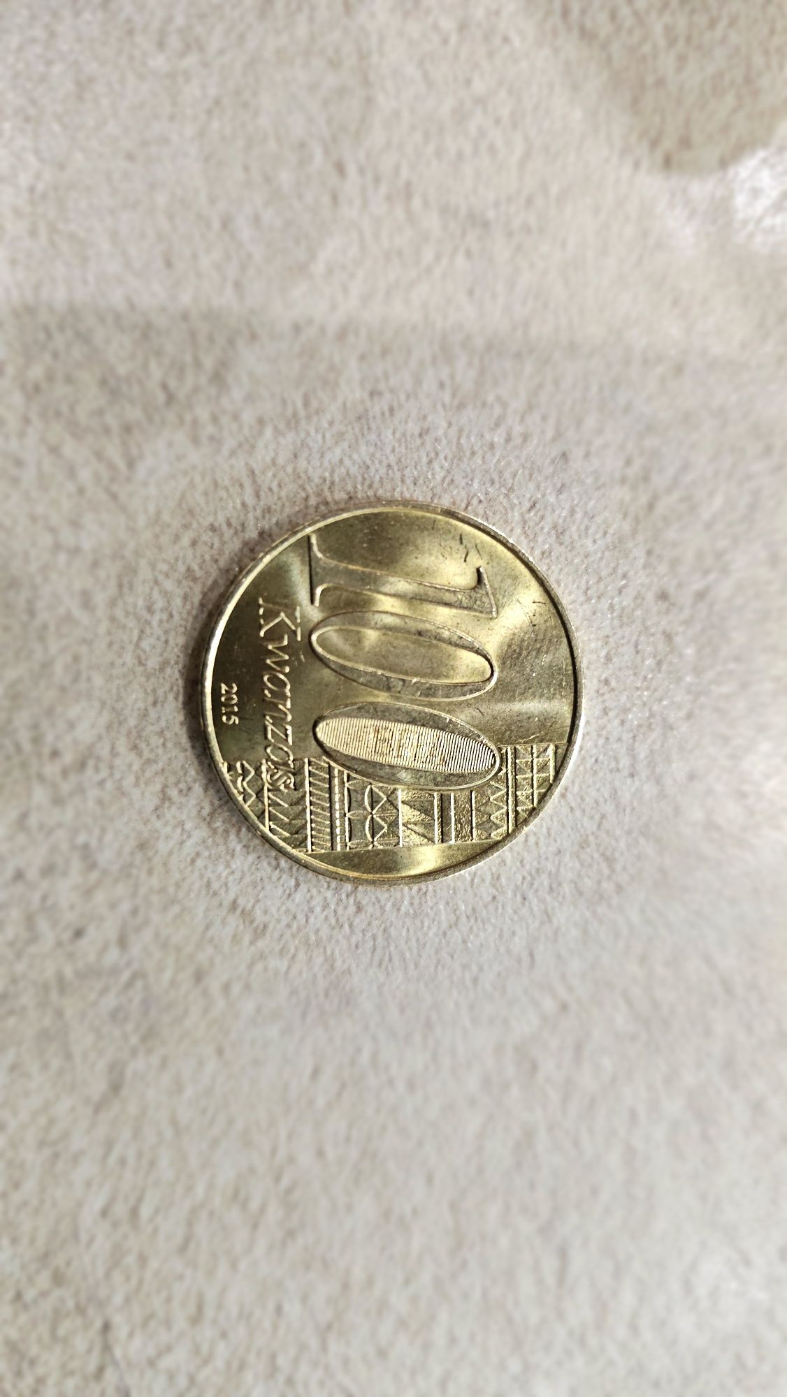 Монеты Анголы 200, 100, 50, 20, 10, 5 kvanzas