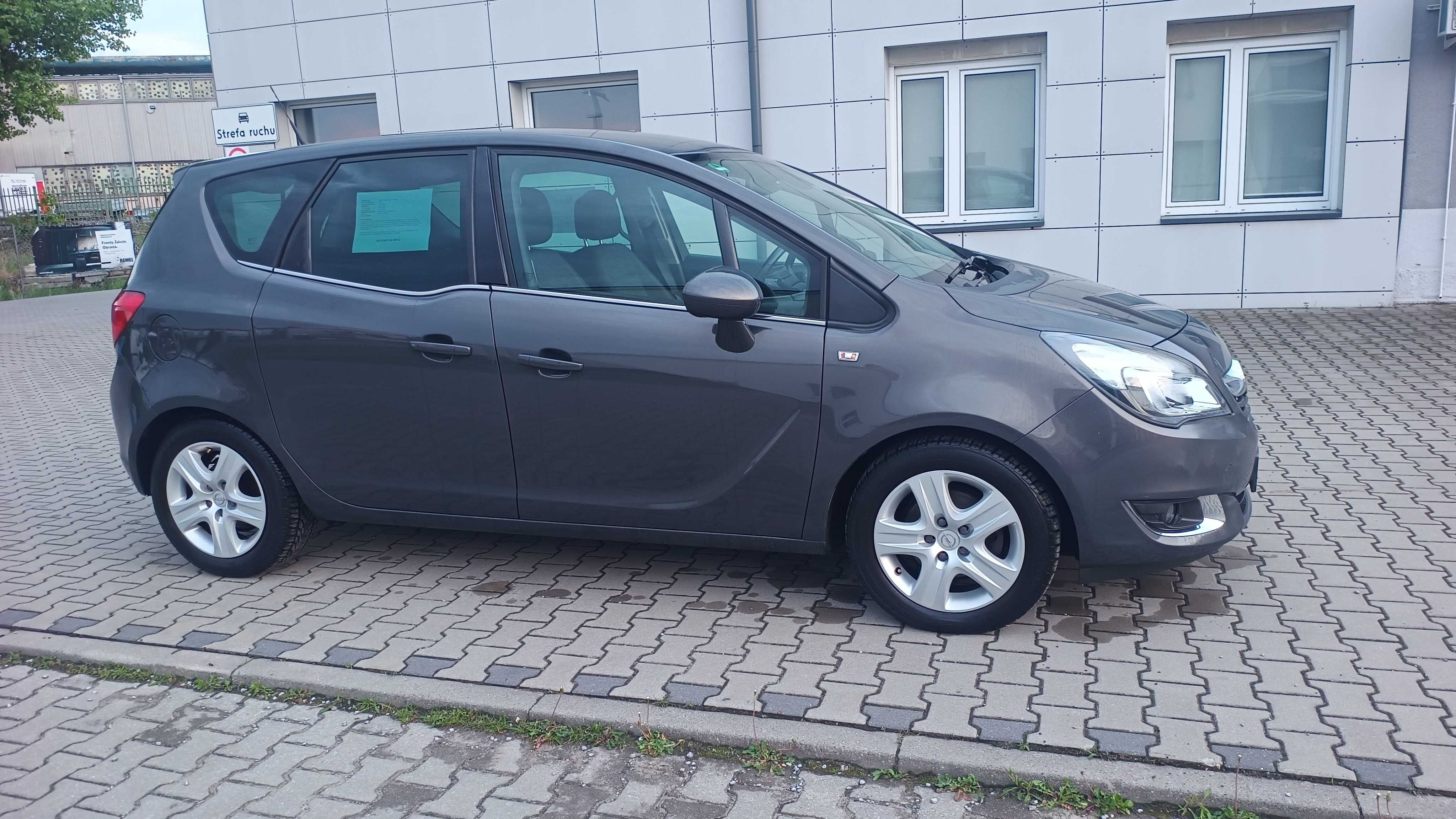 Opel Meriva B / 1.4 T / LPG / 5 biegów / hak / 2014 r. /