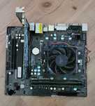 płyta główna Asrock z procesorem AMD i RAM oraz kartą graficzną RADEON