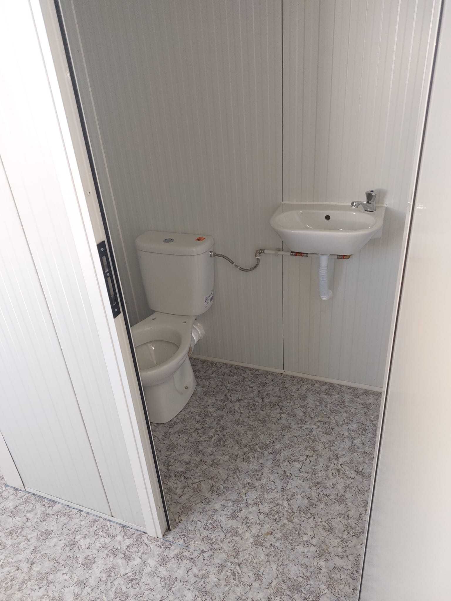 (Contentor/Escritório) Módulo Pré-fabricado 5840mmx2350mm Com WC