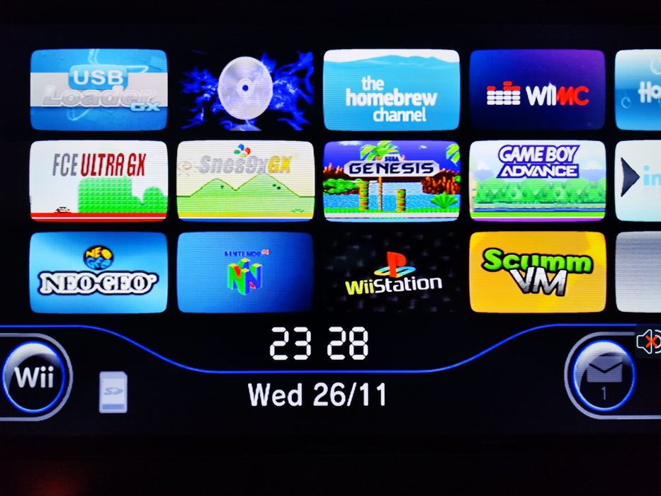 Konsola Nintendo Wii  Softmod 500GB! Nes, Snes, GBA, NG, N64, PSX, GC,