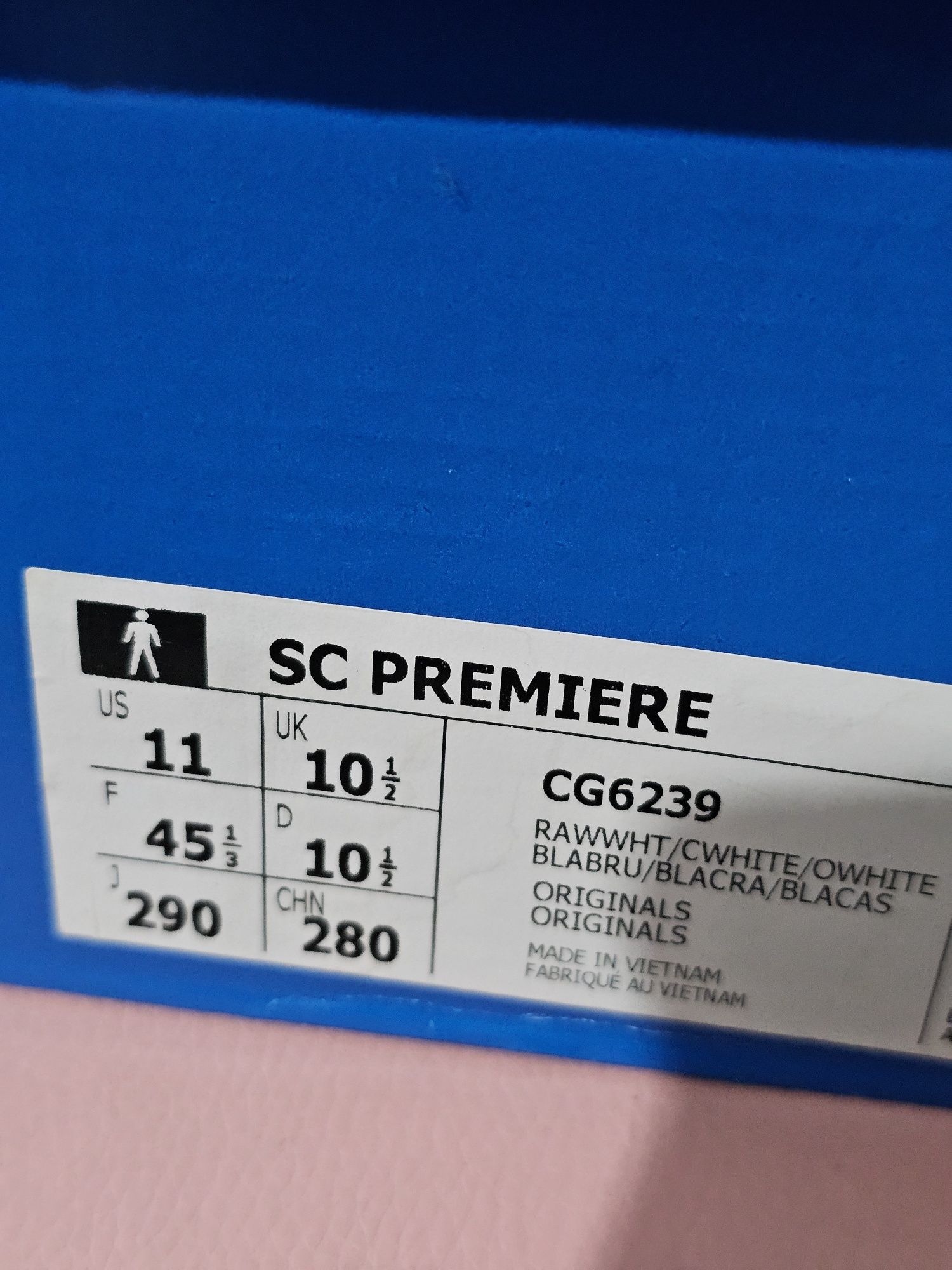 Buty nowe Adidas sc premiere originals Eu 45 ⅓  skora