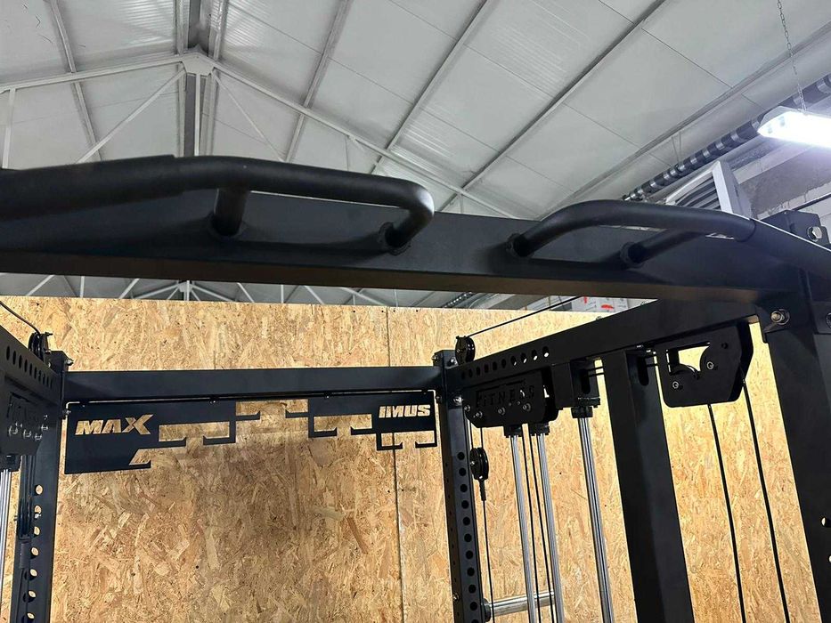 Brama treningowa ze stosem 2x100kg, Suwnica, wyciąg górny i dolny itd