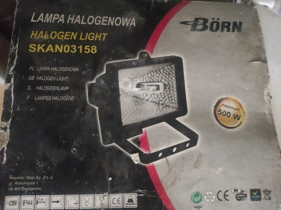 Halogen naświetlacz 500w