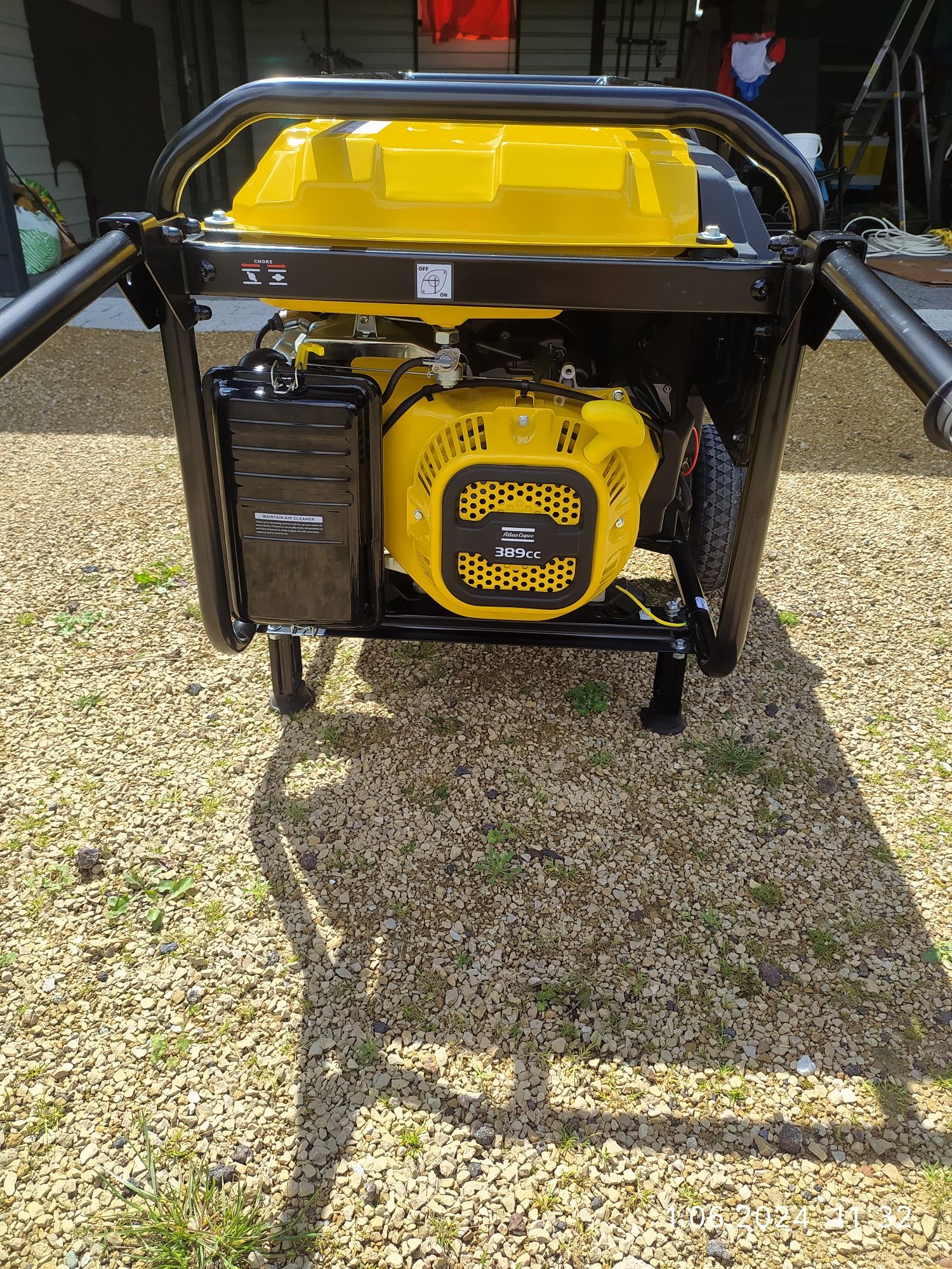 Agregat prądotwórczy Atlas Copco 6500