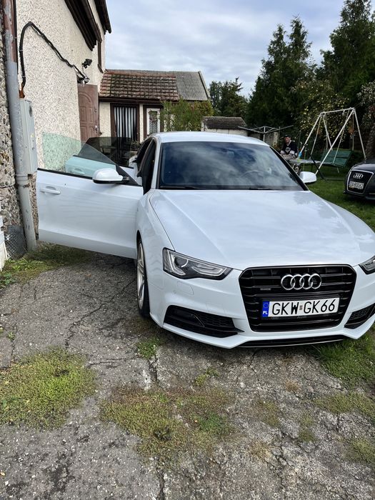 Piękne PERŁOWE AUDI a5(r.2016/2.0tdi/4x4)3x-S-Line.