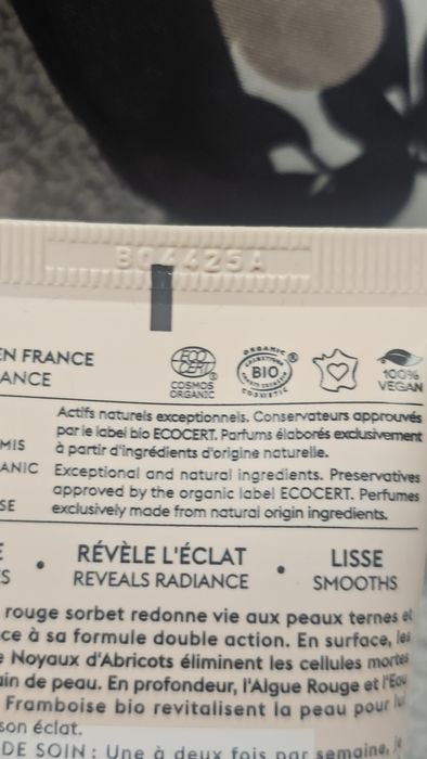 Patyka Radiance Sorbet Scrub , peeling do twarzy