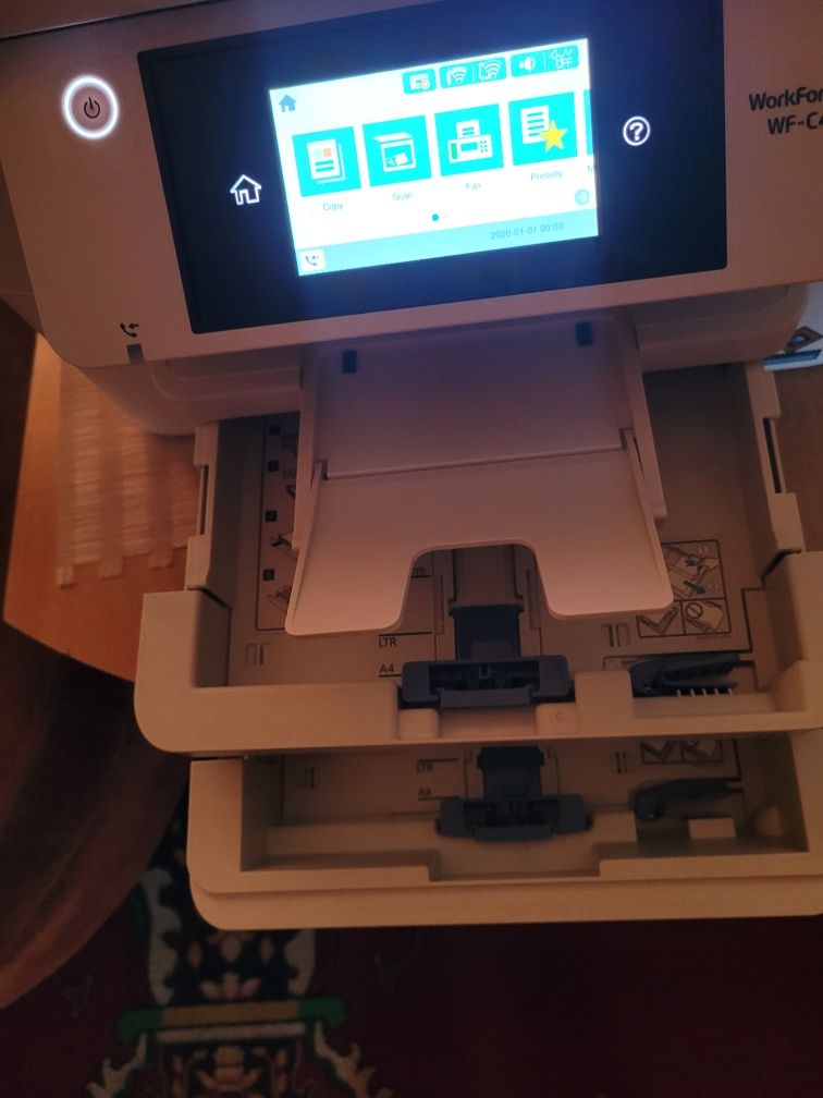 Epson WorkForce Pro Wf : drukarka, scan, ksero, fax, wi-fi