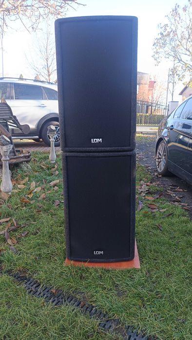 Zawodowe Nagłośnienie - Kolumny Estradowe LDM 600 Wat dla DJ , Zespołu