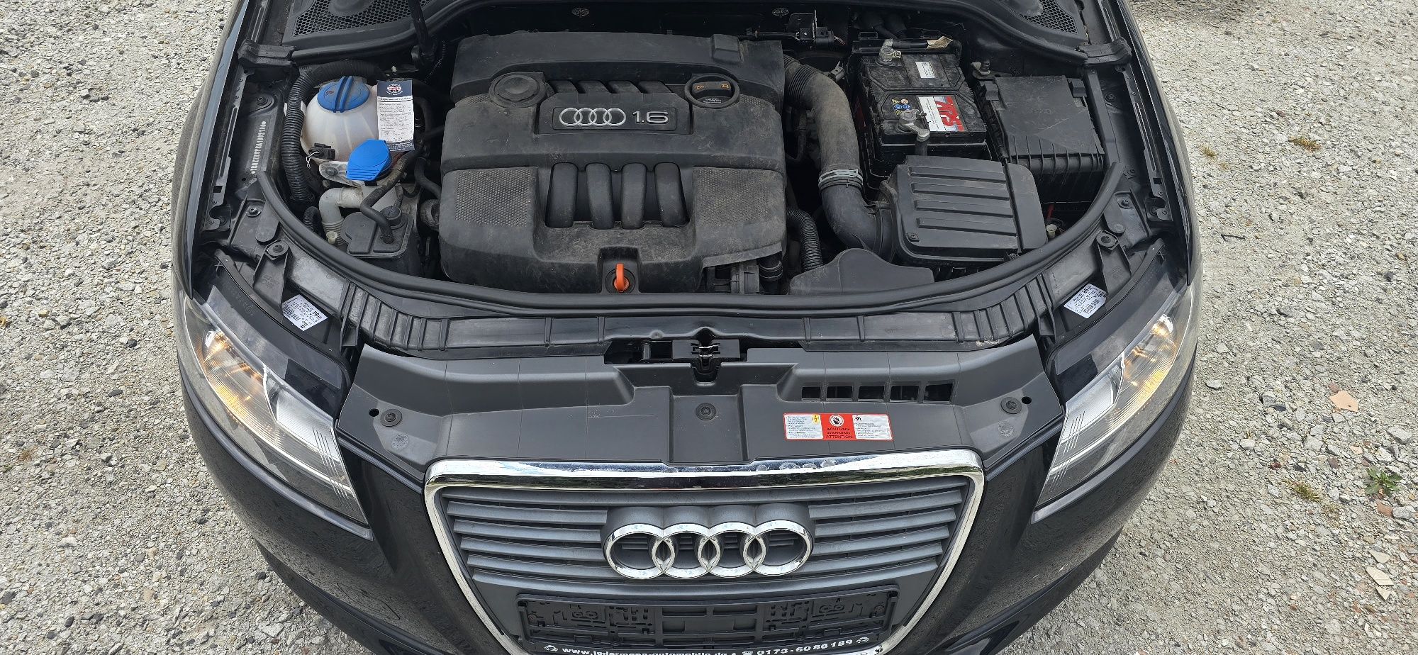 Audi A3 Cabrio 1.6 Mpi 102Ps, 46 Tyś km, Jak Nowa
