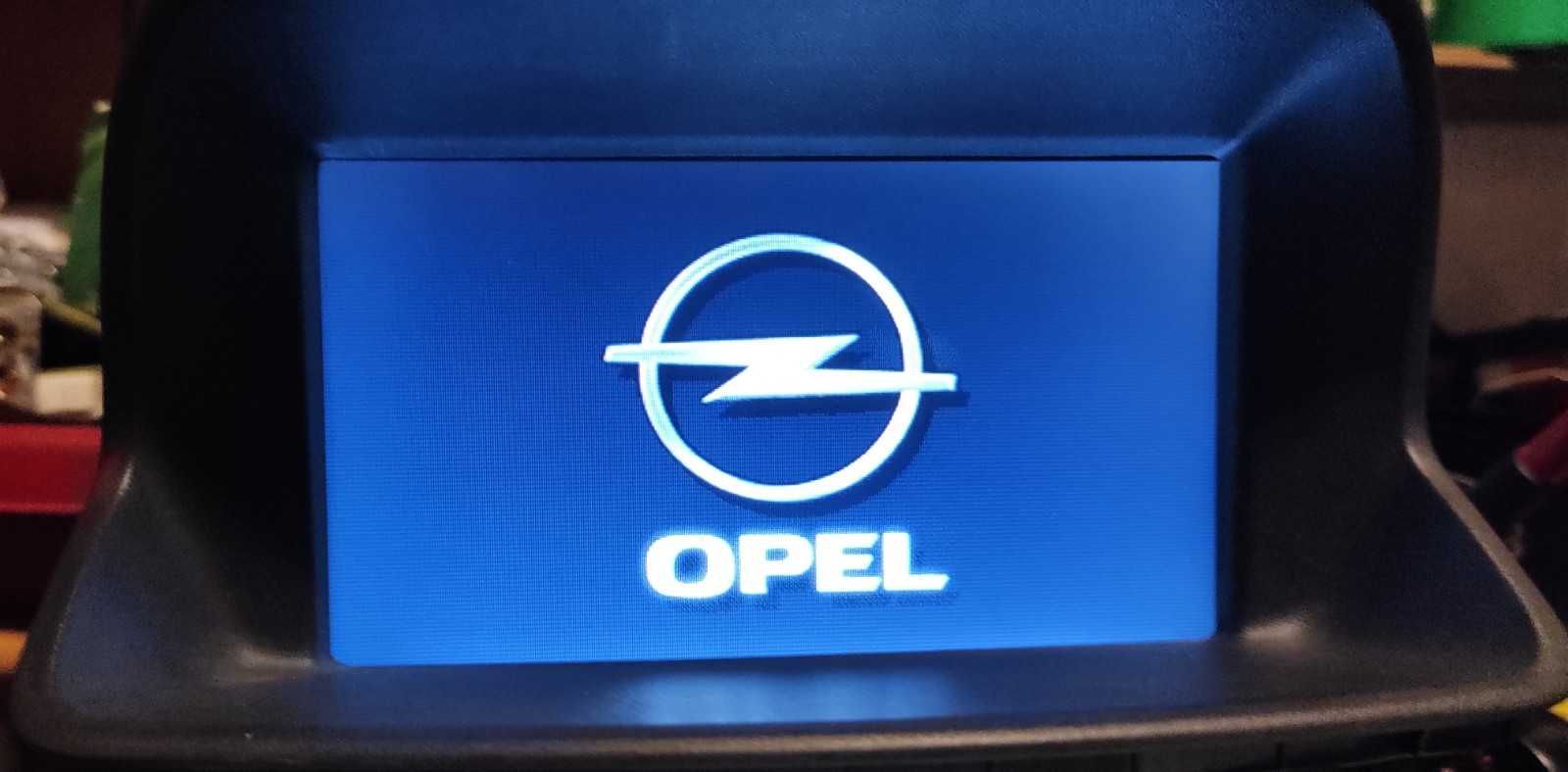 Wyświetlacz Kolorowy CID do Opel Corsa D Wylogowany + Ramka + Daszek