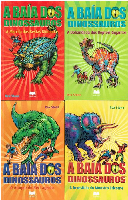 13189

Coleção A Baía dos Dinossauros 
de Rex Stone
