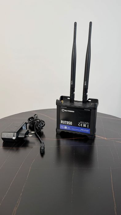 Teltonika RUT950 router przemysłowy LTE Dual SIM + Antena 16dbi. F.VAT