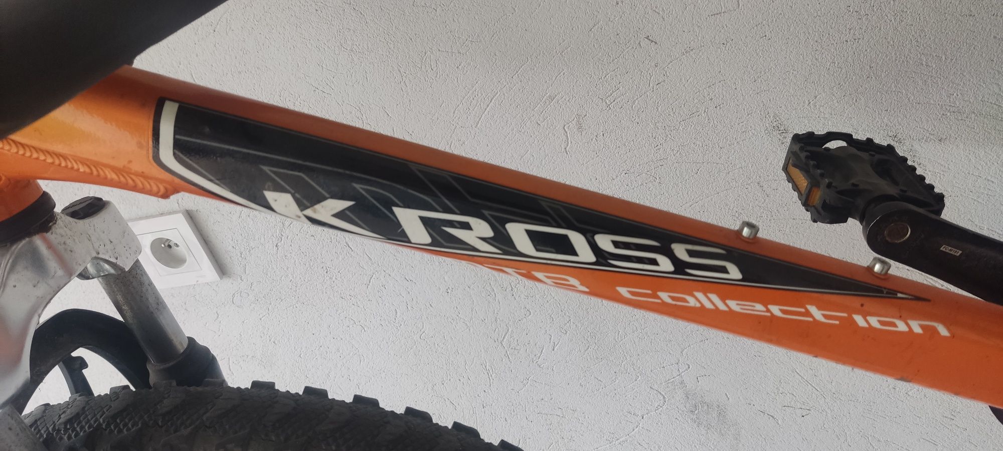 Rower Kross Hexagon pomarańczowy