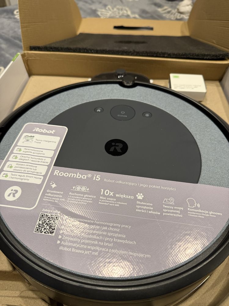 Robot sprzątający IROBOT Roomba i5 (i5152) NOWY GWARANCJA 24M