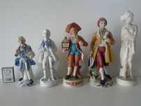 stare figurki porcelana fajans stara figurka PRL ( lalka ) ceramika