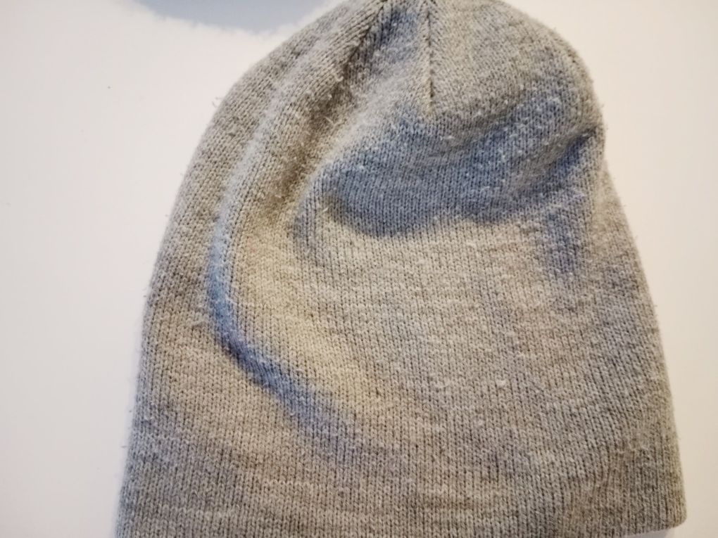 Szara siwa czapka H&M uniwersalna one size