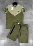 АКЦІЯ! ! ! Костюм Nike Tech Fleece (футболка + шорти)найк теч флис